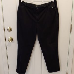 Lee's Black Dress Uniform Pants Size 20 W Medium